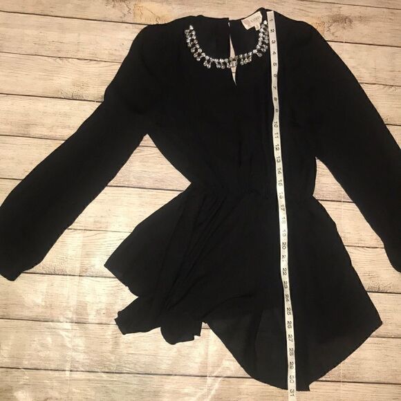 L’Atiste by Amy Semi-Sheer Peplum Blouse - Picture 7 of 7
